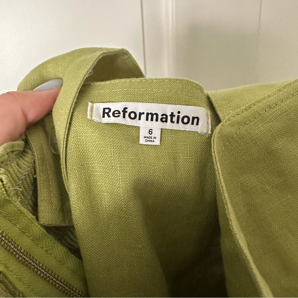Reformation seaside linen Dress - Picture 14 of 14